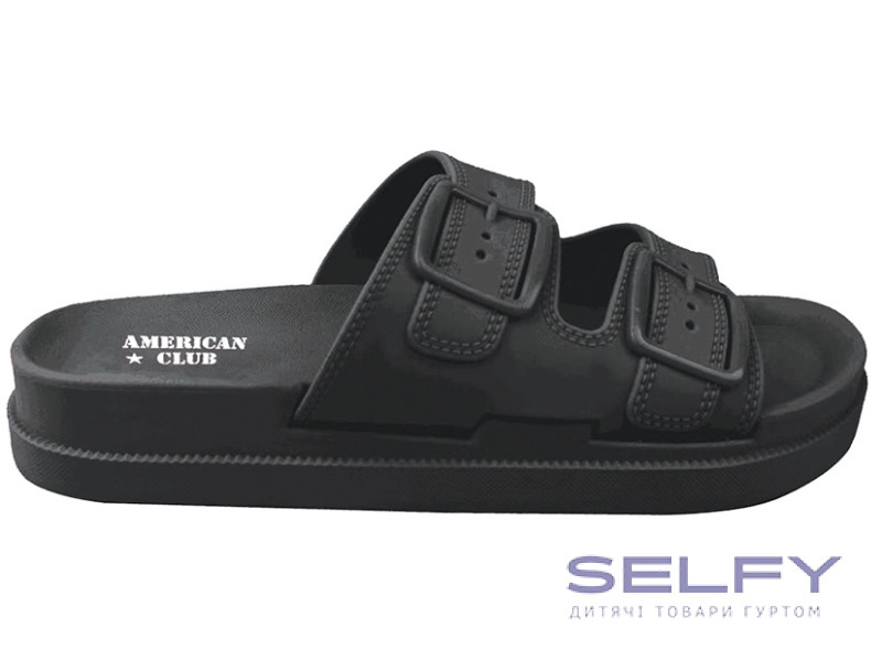 Шльопанці EVA American Club NH 188 чорний 37-41, Фото 1