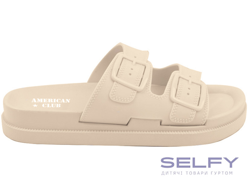 Шлепанцы EVA American Club NH 188 бежевый 37-41, Фото 1