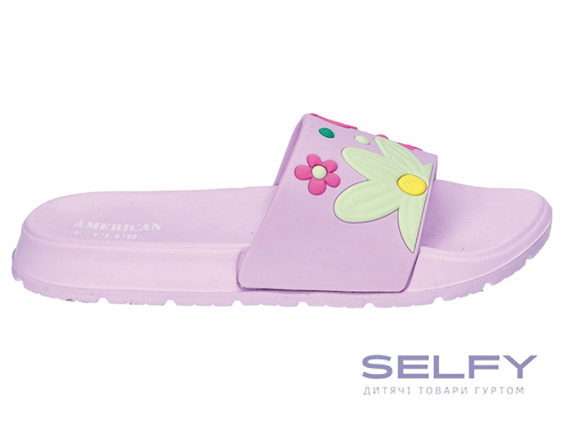 Шлепанцы EVA American Club NH 180 сиреневый 31-35, Фото 1