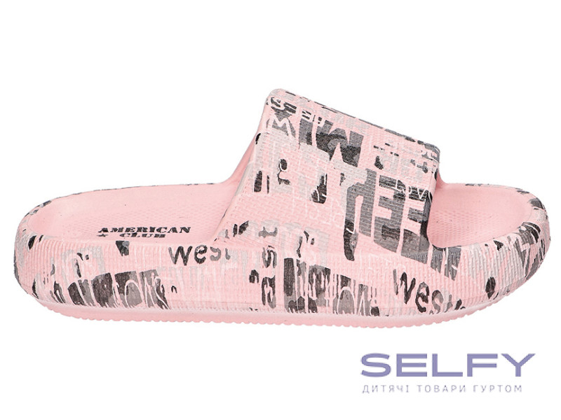 Шлепанцы EVA American Club NH 177 розовый 31-35, Фото 1