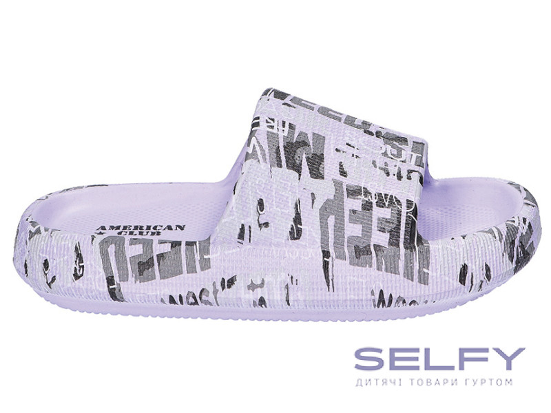 Шлепанцы EVA American Club NH 177 сиреневый 31-35, Фото 1