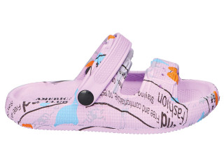 Шлепанцы EVA American Club NH 178 сиреневый 24-29