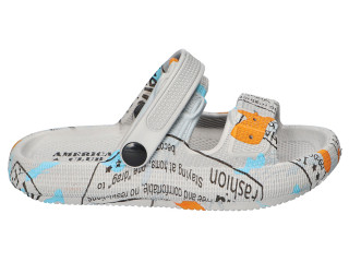 Шлепанцы EVA American Club NH 179 серый 24-29