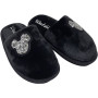 Тапочки Memory Waldi Home 28-37 чорні, блискуча мишка