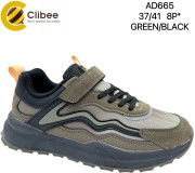 Кросівки Clibee AD665 green-black 37-41