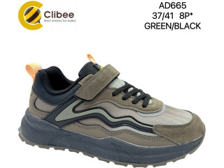 Кросівки Clibee AD665 green-black 37-41