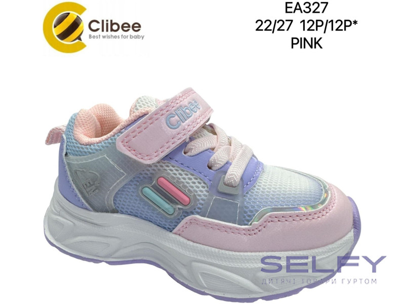 Кросівки дитячі Clibee EA327 pink 22-27, Фото 1