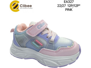 Кроссовки детские Clibee EA327 pink 22-27
