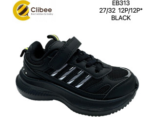 Кросівки дитячі Clibee EB313 black-green 27-32