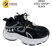 Кросівки дитячі Clibee EB321 black 27-32