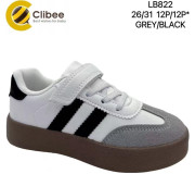 Кроссовки детские Clibee LB822 grey-black 26-31