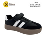 Кросівки дитячі Clibee LC823 black-white 32-37