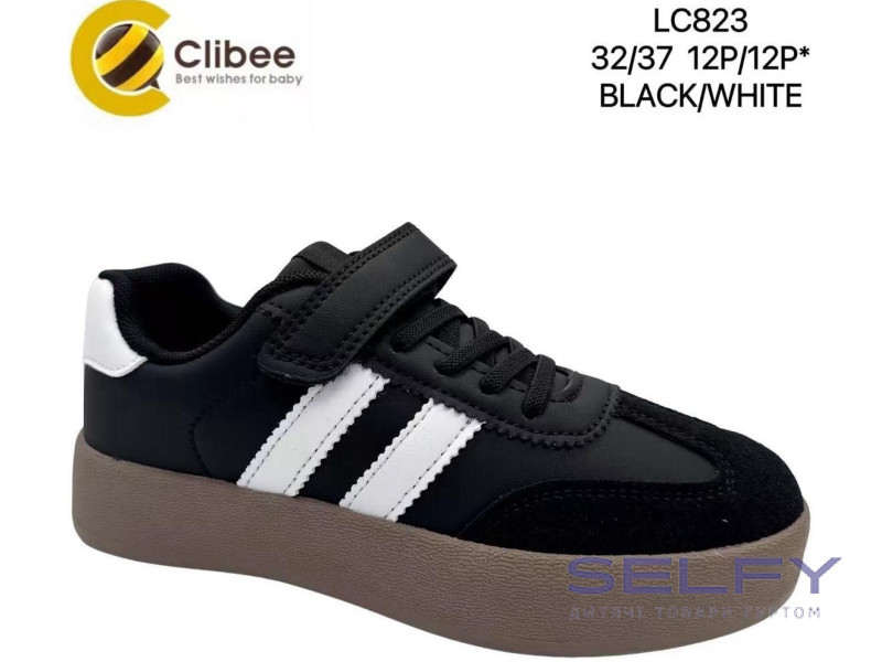 Кросівки дитячі Clibee LC823 black-white 32-37, Фото 1