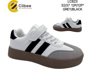 Кросівки дитячі Clibee LC823 grey-black 32-37