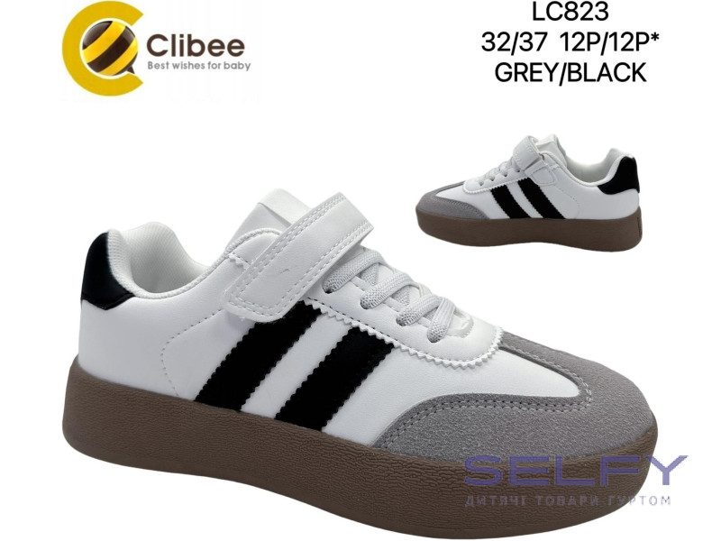 Кросівки дитячі Clibee LC823 grey-black 32-37, Фото 1