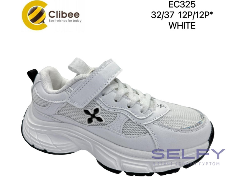 Кросівки дитячі Clibee EC325 white 32-37, Фото 1