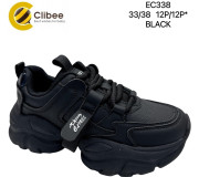 Кросівки дитячі Clibee EC338 black 33-38
