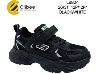 Кросівки дитячі Clibee LB824 black-white 26-31
