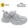 Кросівки дитячі Clibee LB824 white-silver 26-31