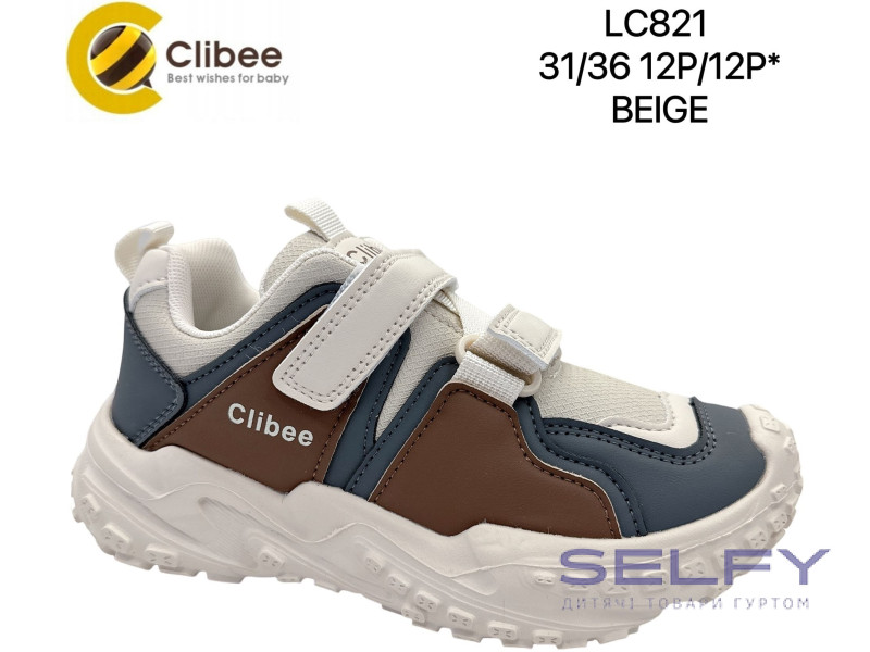 Кросівки дитячі Clibee LC821 beige 31-36, Фото 1