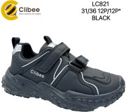 Кросівки дитячі Clibee LC821 black 31-36