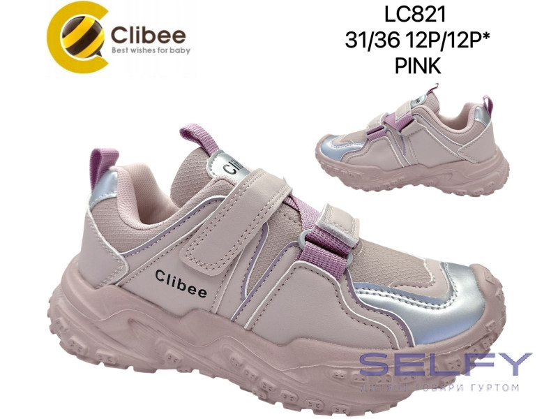 Кросівки дитячі Clibee LC821 pink 31-36, Фото 1