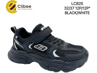 Кросівки дитячі Clibee LC825 black-white 32-37