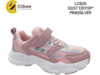 Кросівки дитячі Clibee LC825 pink-silver 32-37
