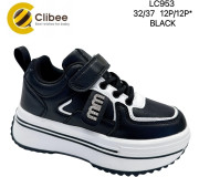 Кросівки дитячі Clibee LC953 black 32-37