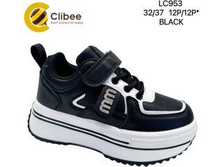 Кросівки дитячі Clibee LC953 black 32-37