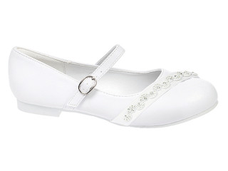 Туфли праздничные American Club KOM 49 белые 32-36