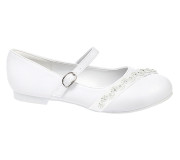 Туфли праздничные American Club KOM 49 белые 32-36