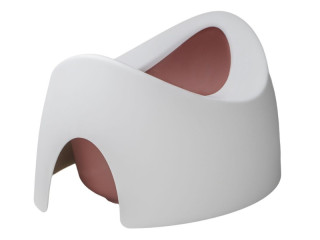 Горшок детский TEGGI white-pink