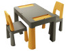 Комплект меблів TEGGI MULTIFUN+2 стільця graphite mustard, Фото 4