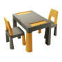 Комплект мебели TEGGI MULTIFUN+2 стула graphite mustard