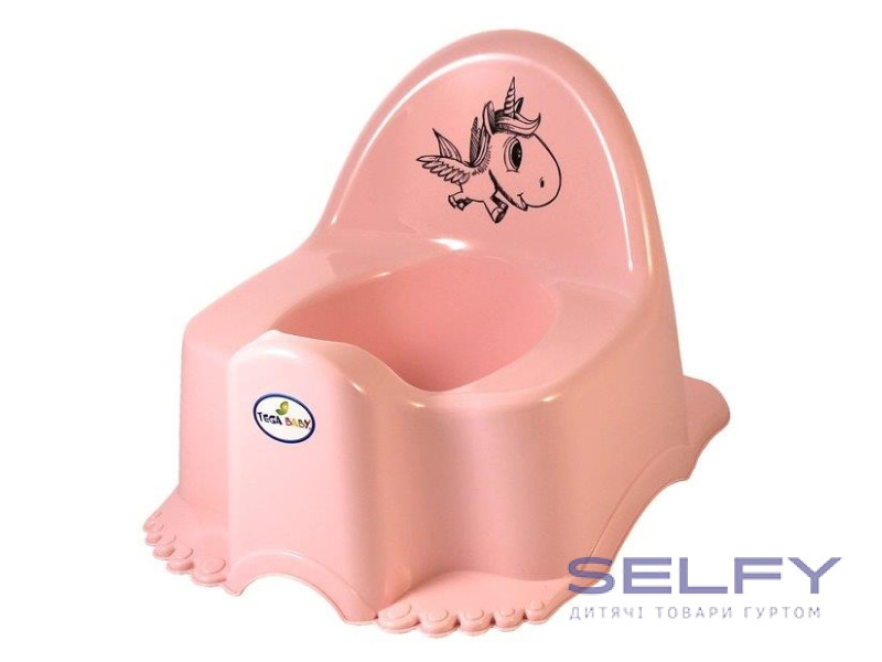 Горщик дитячий Unicorn pink, Фото 1