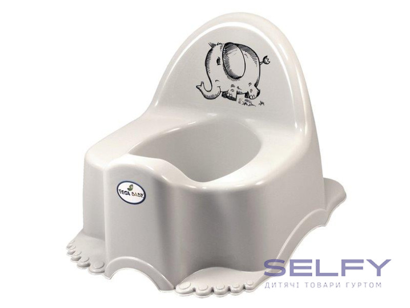 Горшок детский Elephant grey, Фото 1