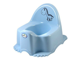 Детский горшок Dino light blue