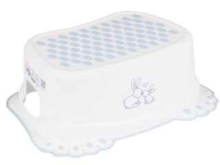 Ступени детские антискользкие в ванну Bunny white