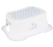 Ступени детские антискользкие в ванну Bunny white