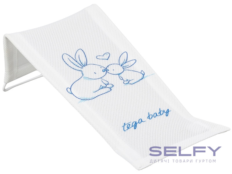 Гірка дитяча для купання Bunny white, Фото 1