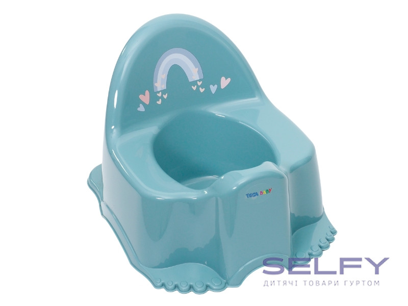 Горщик дитячий Eco METEO turquoise, Фото 1
