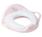 Накладка дитяча на сидіння унітазу Bunny powder pink