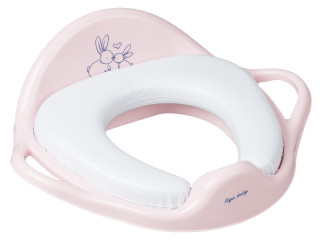 Детская накладка на сиденье унитаза Bunny powder pink