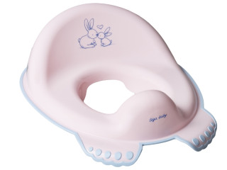 Детская накладка на сиденье унитаза Bunny powder pink