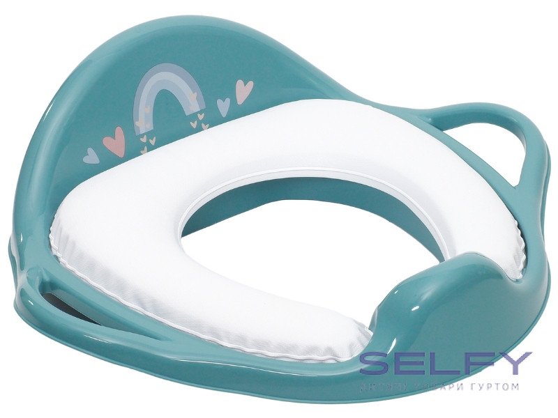 Накладка детская на сиденье унитаза METEO turquoise, Фото 1