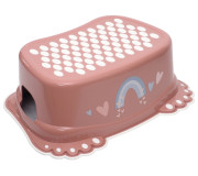 Сходинки дитячі антиковзкі у ванну METEO pink