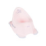 Горщик дитячий антиковзкий Bunny powder pink