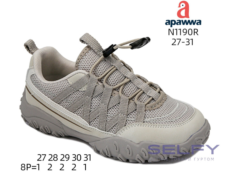 Кросівки дитячі  Apawwa N1190R beige 27-31, Фото 1