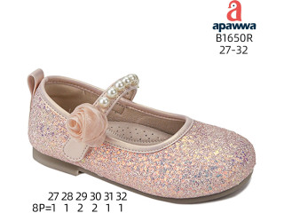 Туфлі дитячі  Apawwa B1650R pink 27-32